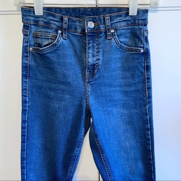 TopShop | High Rise Skinny Moto Jean - Picture 4 of 9